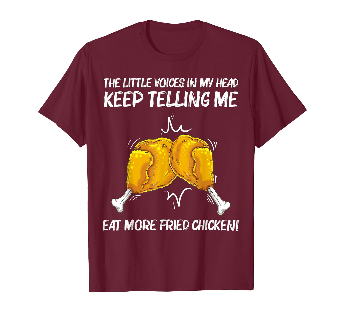 Funny Fried Chicken Gift For Men Women Chicken Bucket Food T-Shirt