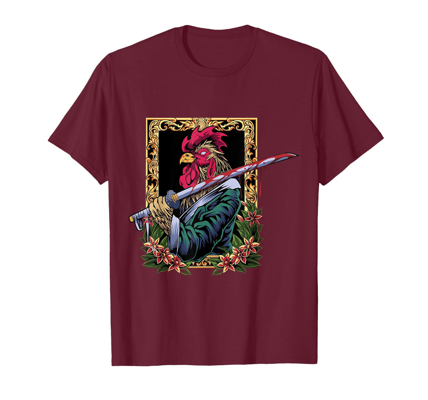 Rooster Fighter Chicken T-Shirt