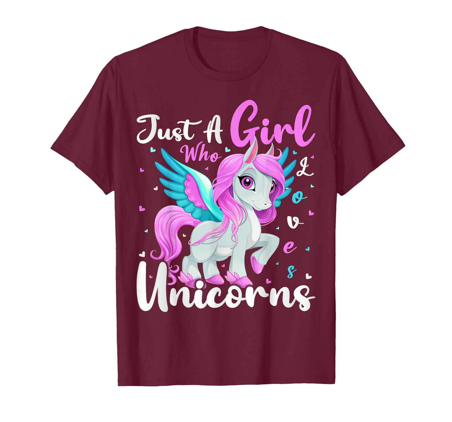 Unicorn Lover Just A Girl Who Loves Unicorns T-Shirt