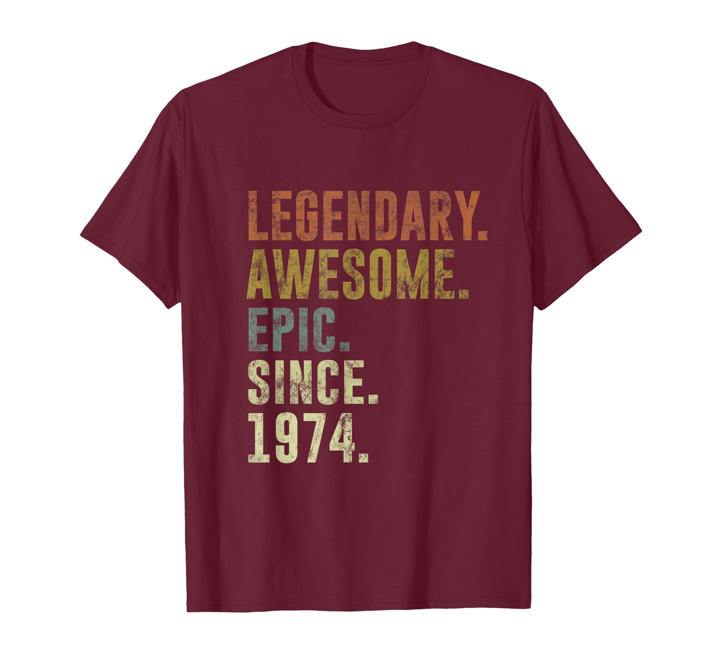 Vintage 1974 Funny 51st Birthday Idea For 51 Year Old T-Shirt