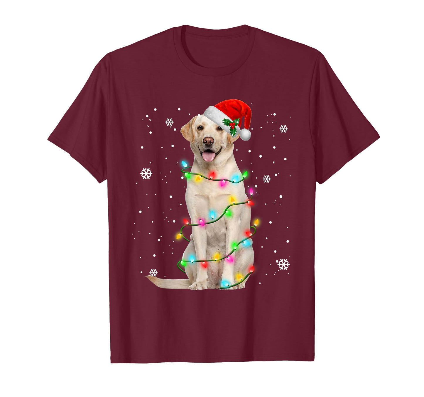 Labrador Retriever Dogs Tree Christmas Sweater Xmas Pet Dogs T-Shirt