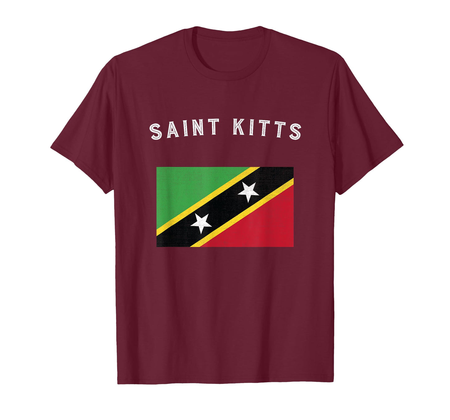 Saint Kitts Flag T-Shirt T-Shirt