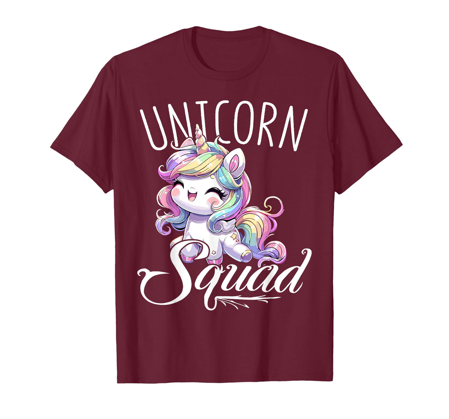 Unicorn Squad Birthday Party Cute Unicorn T-Shirt