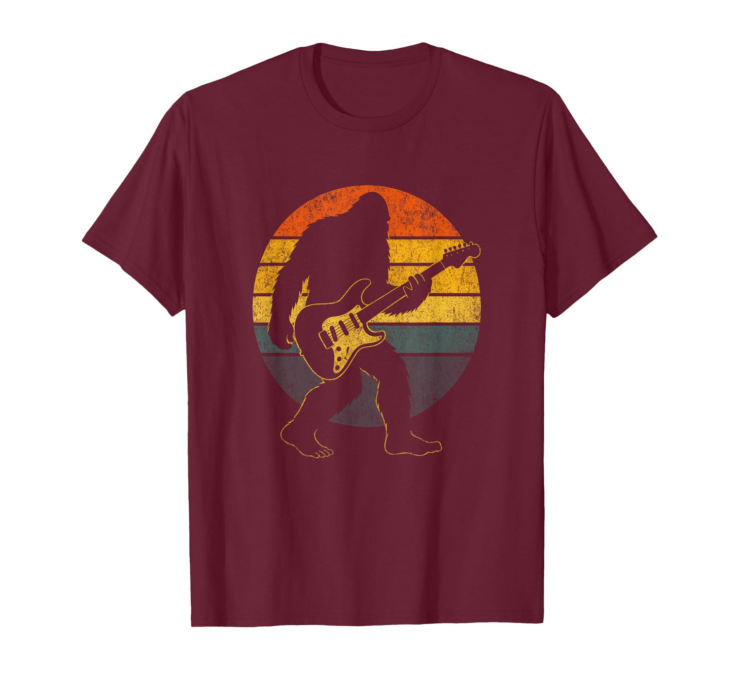 Bigfoot Bass - Funny Bass Guitar Music T-Shirt