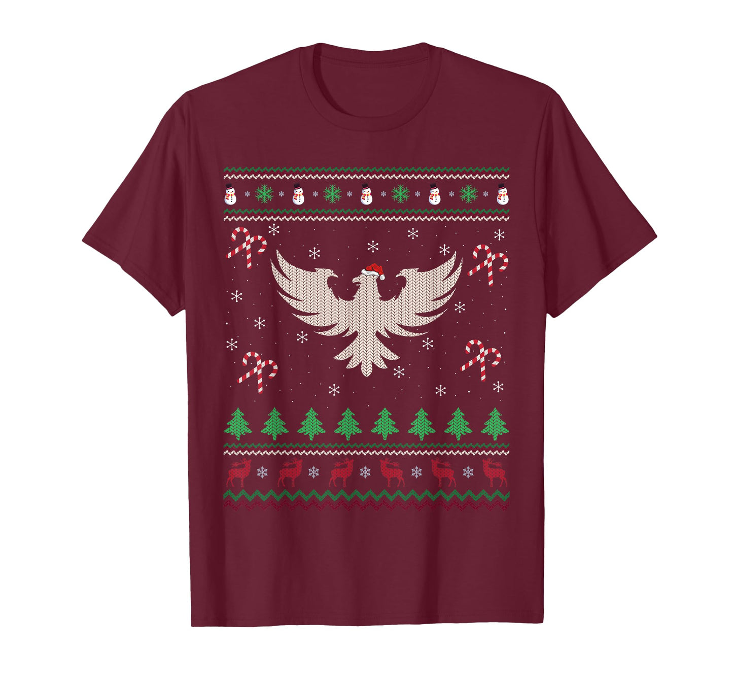 Funny Phoenix Lover Xmas Ugly Phoenix Christmas T-Shirt
