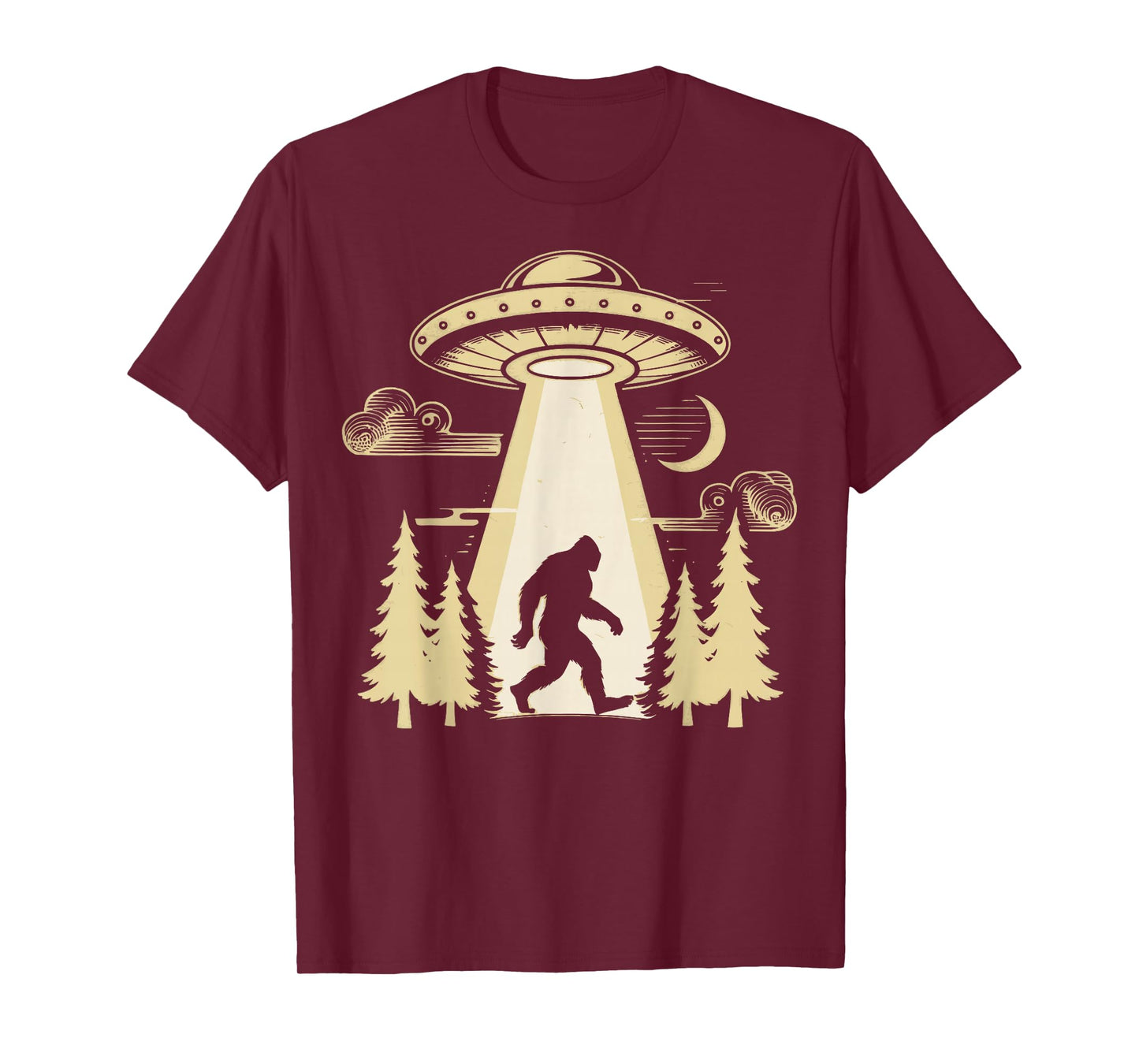 Bigfoot UFO T-Shirt