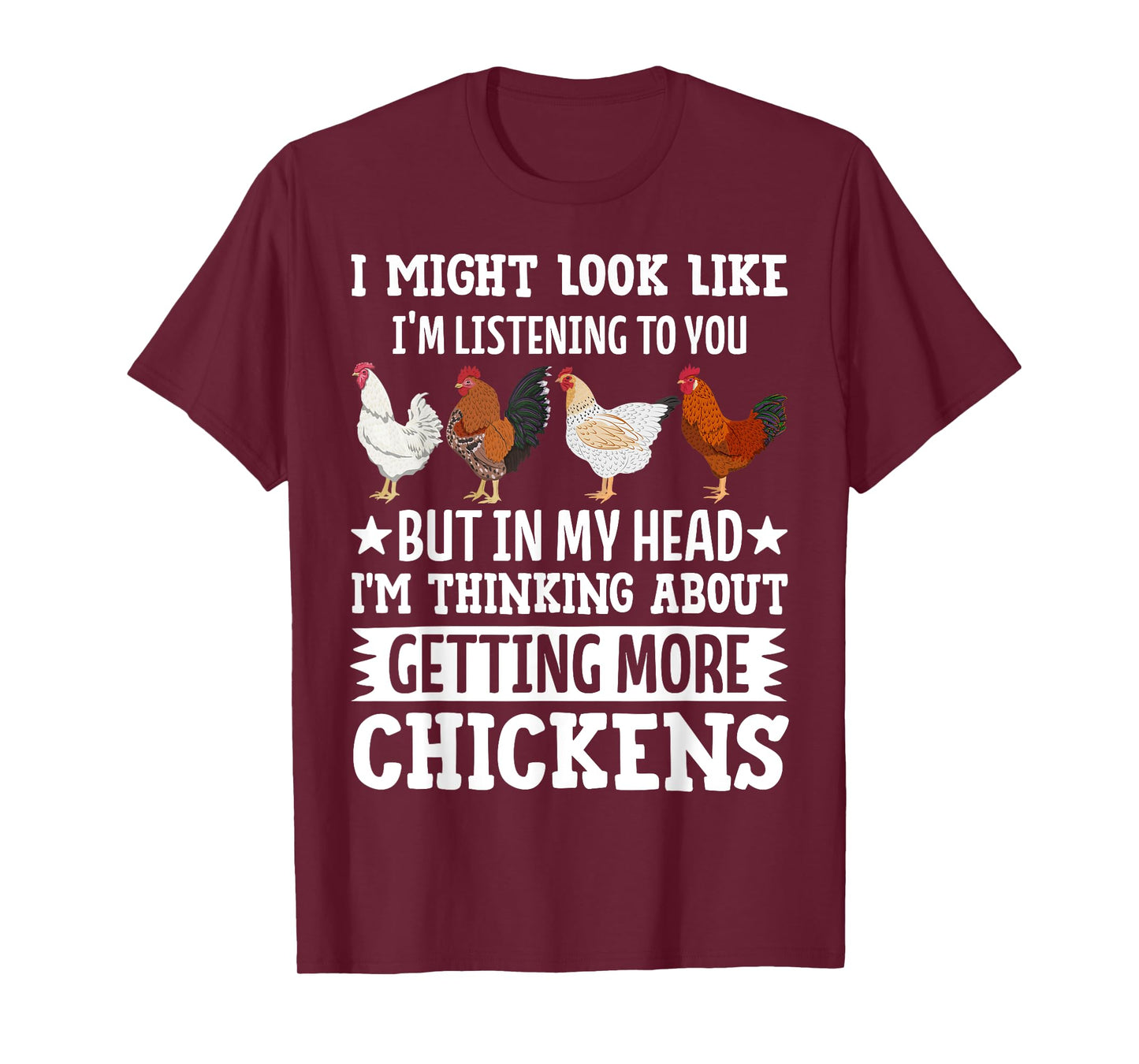 Funny Chicken Shirt For Women Men Farmer Chicken T-Shirt