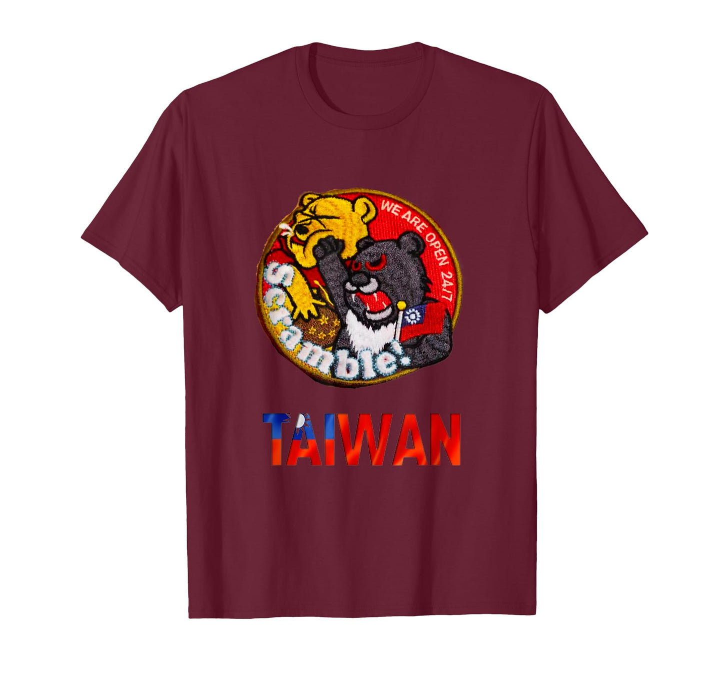 Taiwan Air Force Patch T-Shirt