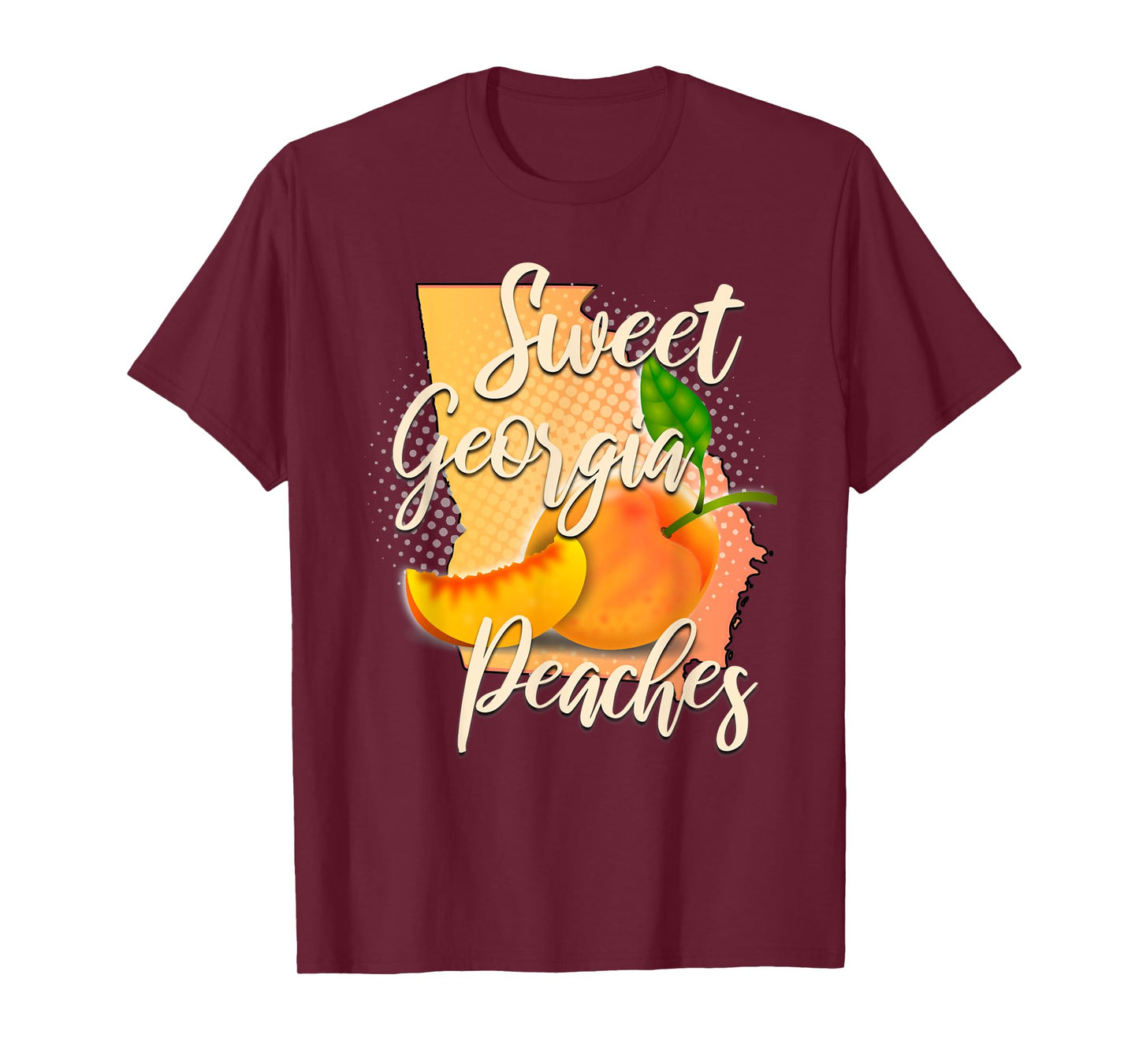 Sweet Georgia Peaches Shirt State Of Georgia Gift T-Shirt