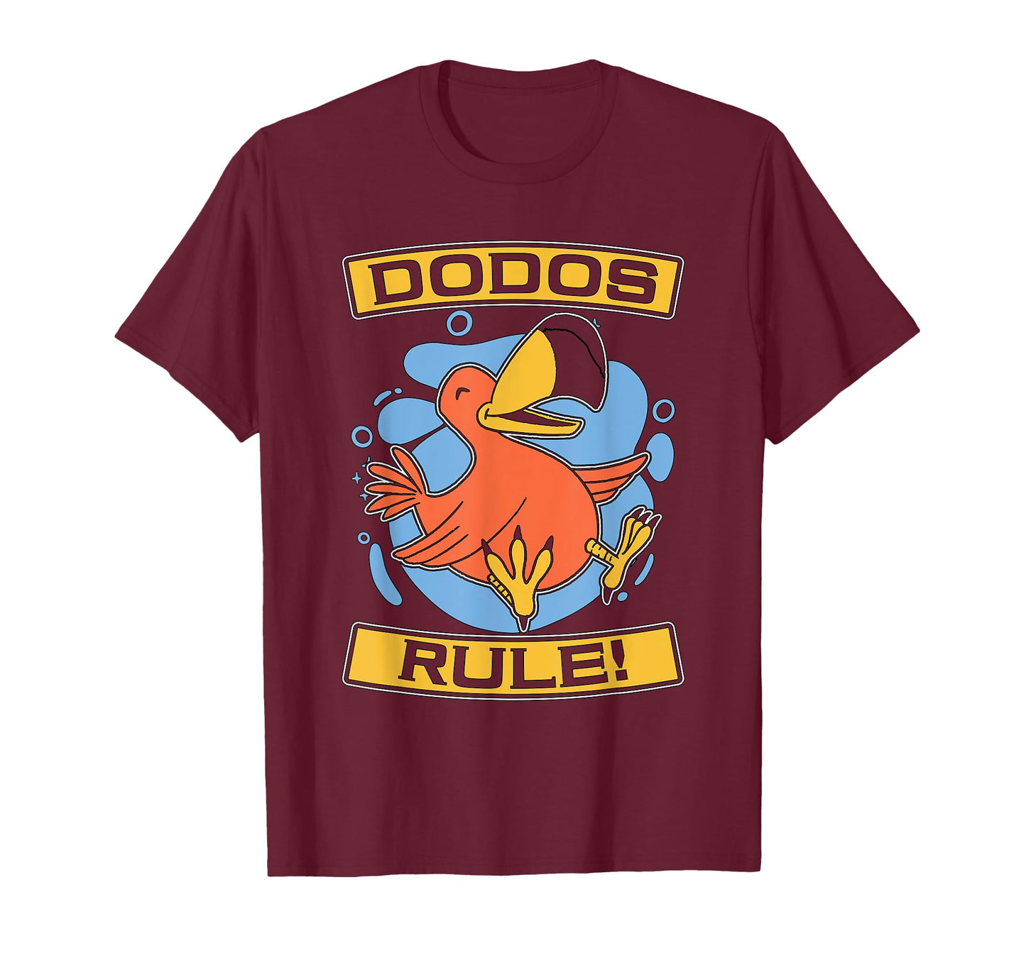Dodos Rule Flightless Extinct Bird Ornithologist Dodo Bird T-Shirt