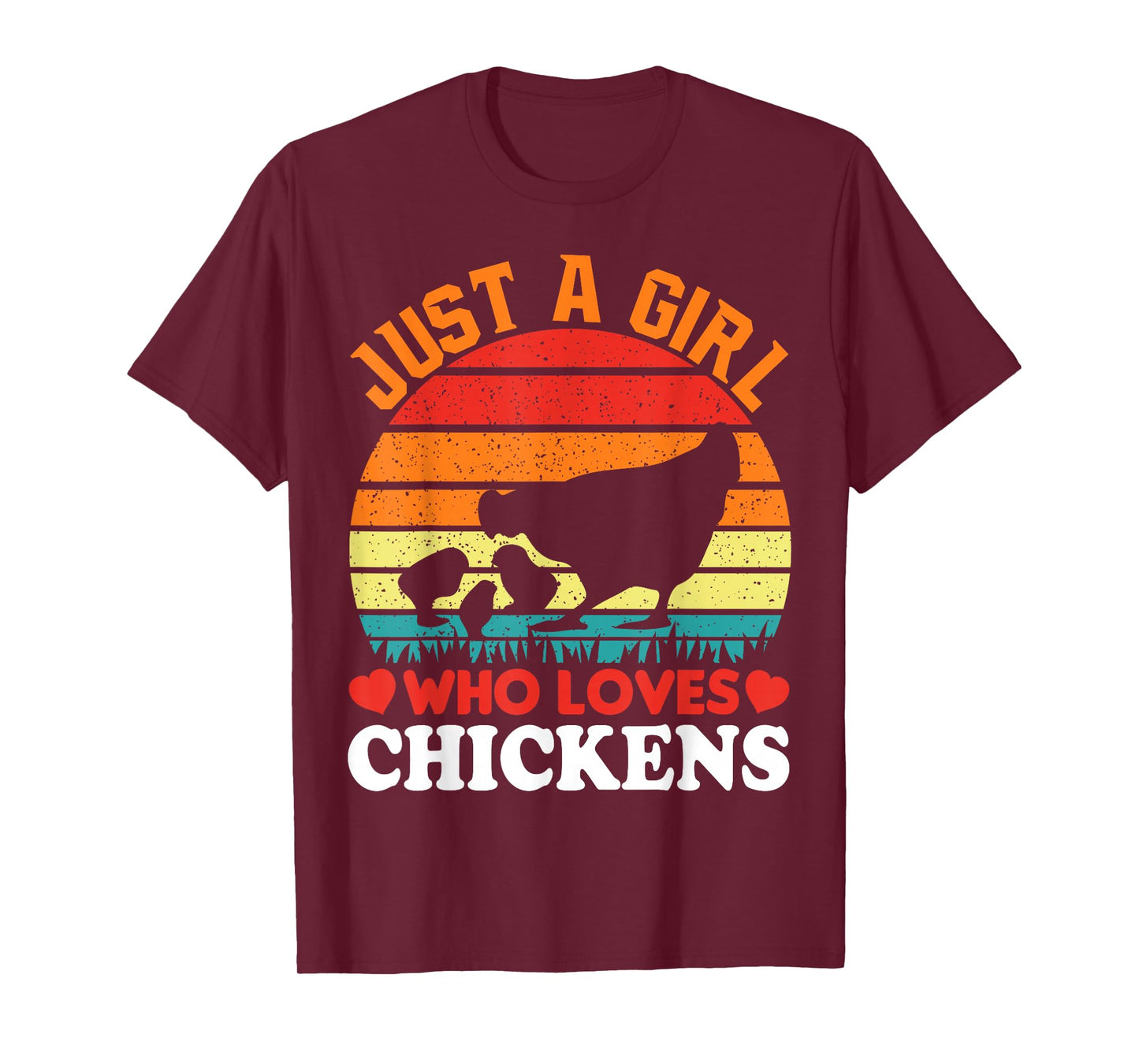 Just A Girl Who Loves Chickens T-Shirt