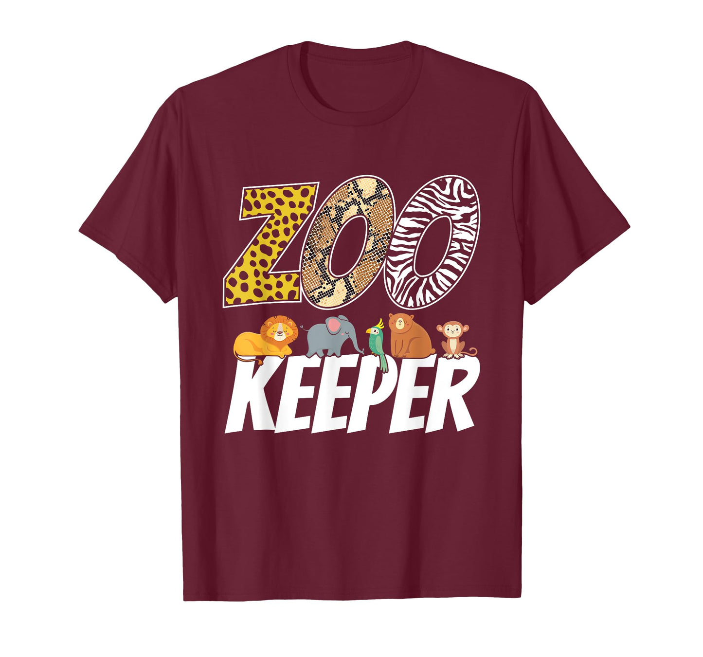 Zookeeper Costume African Savanna Zoo Keeper Animals Lover T-Shirt