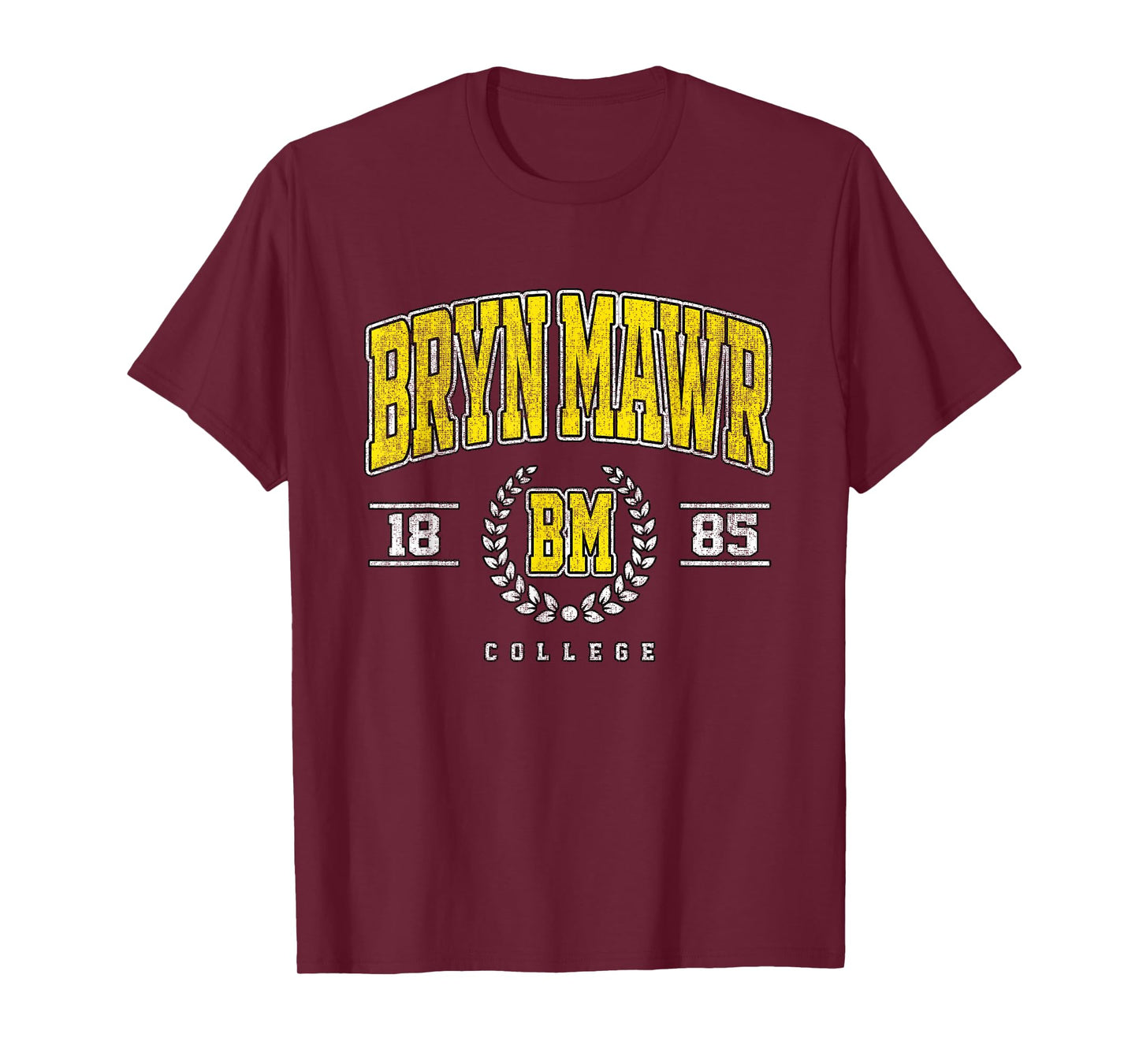 Bryn MAWR of Technology Arch Retro for Men Women T-Shirt