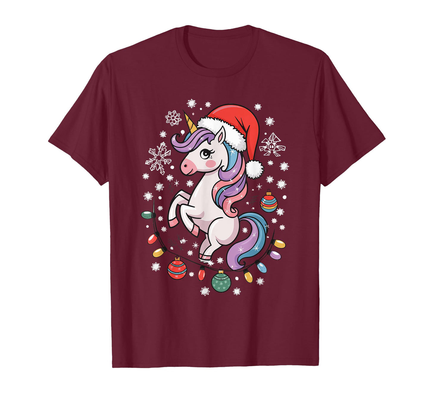 Unicorn Christmas T-Shirt
