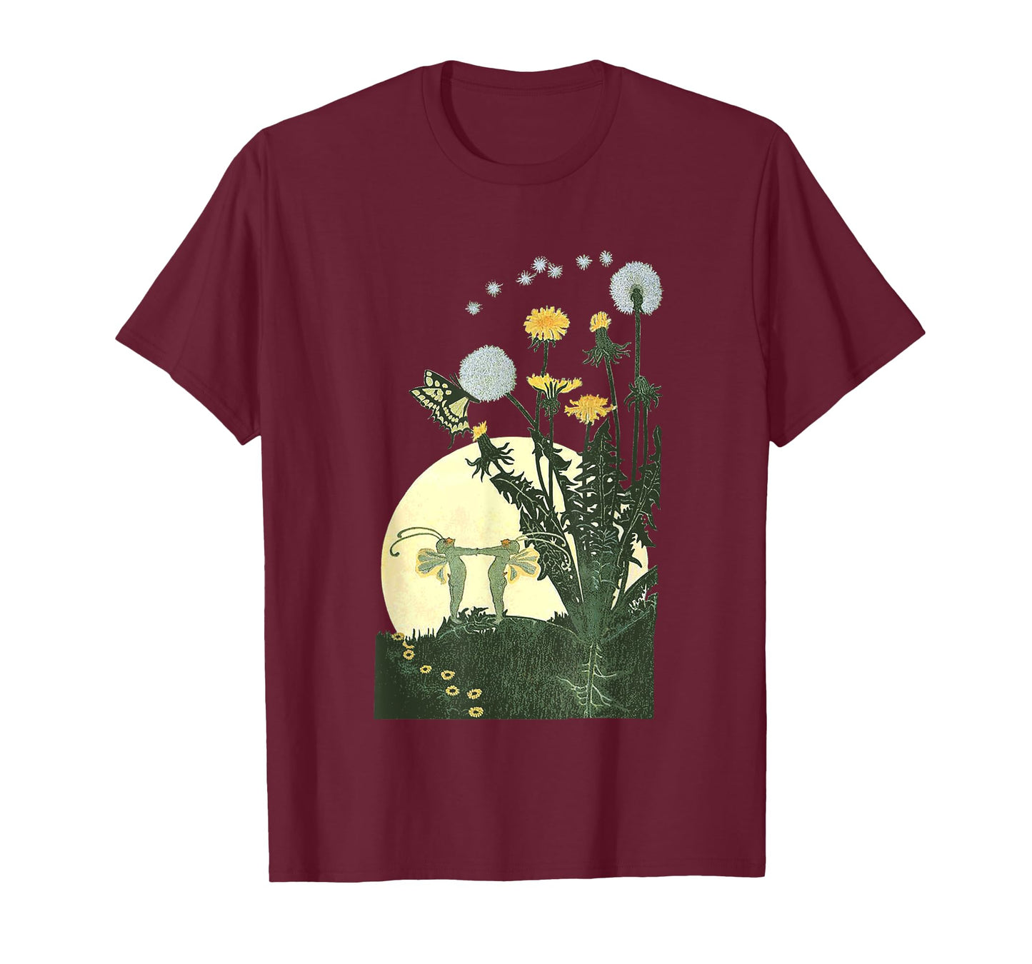 Enchanted Fairy Woodland Flower Garden Dance Moon T-Shirt T-Shirt