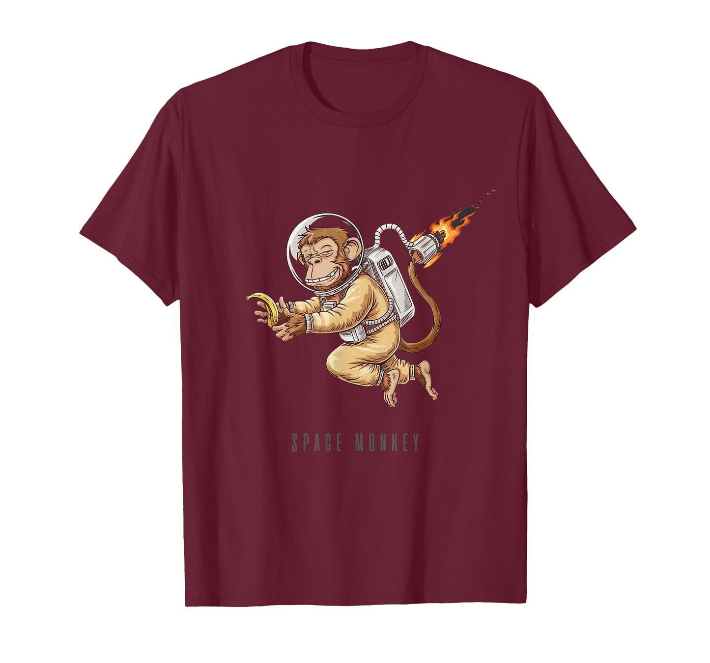 Space Monkey - The Monkey in Space with Banana T-Shirt