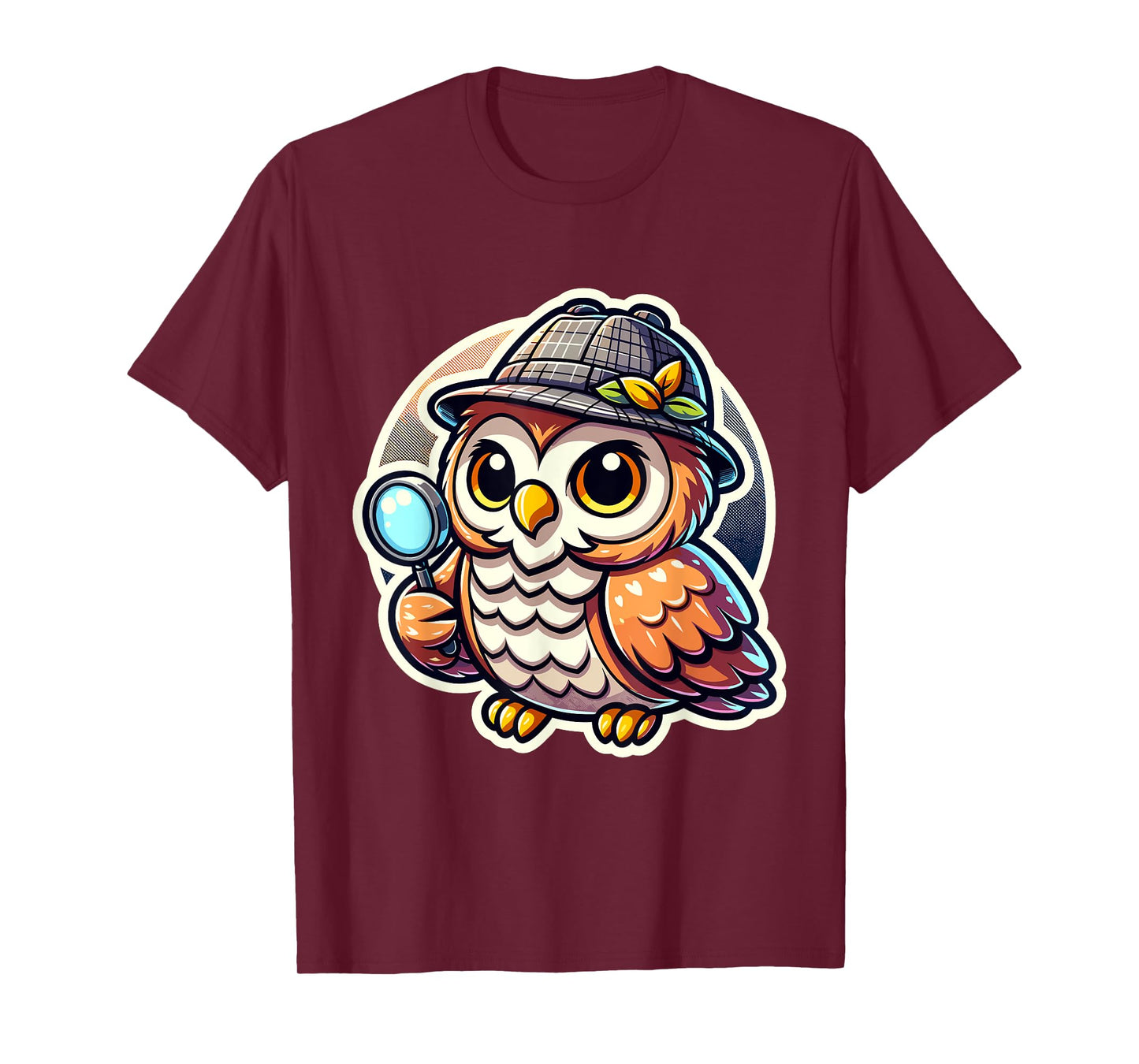 Bird Owl Detective - Detective Wisdom - Detective Bird T-Shirt