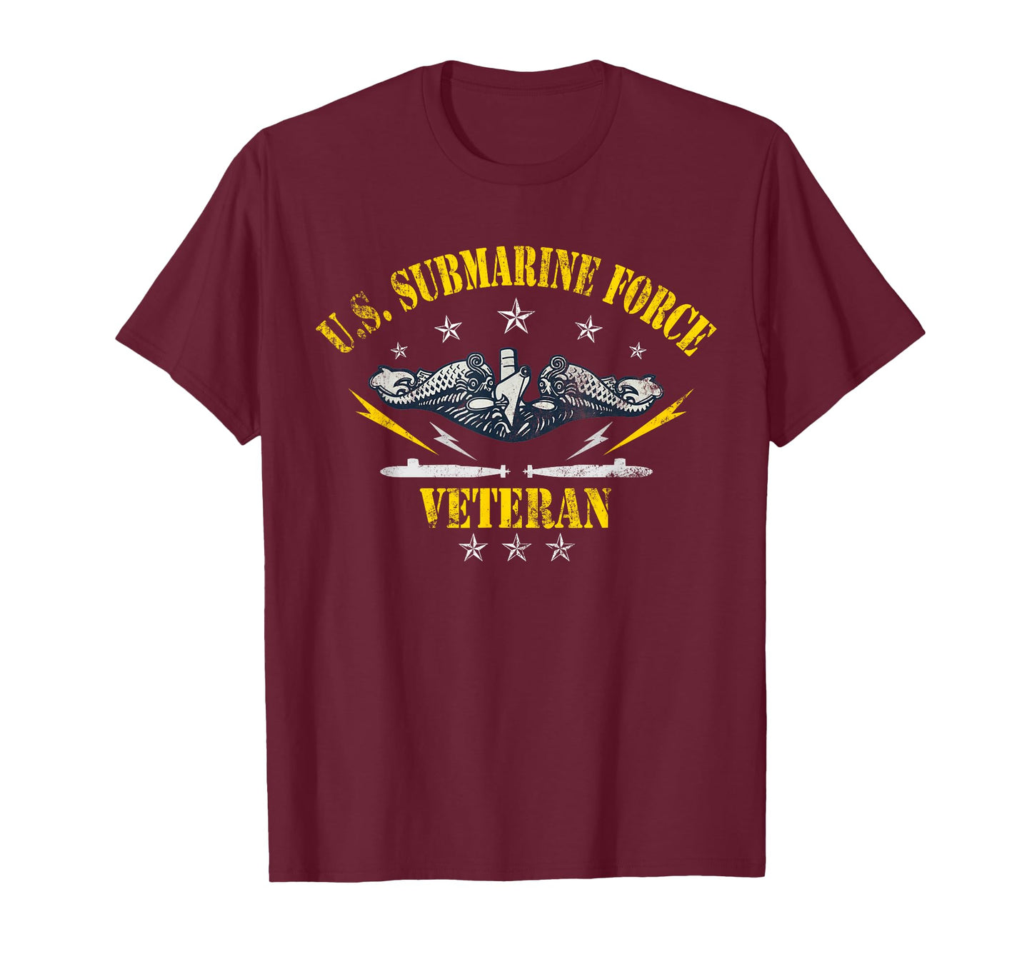 U.S Submarines Forces Veterans Day Silent Service Patriotic T-Shirt