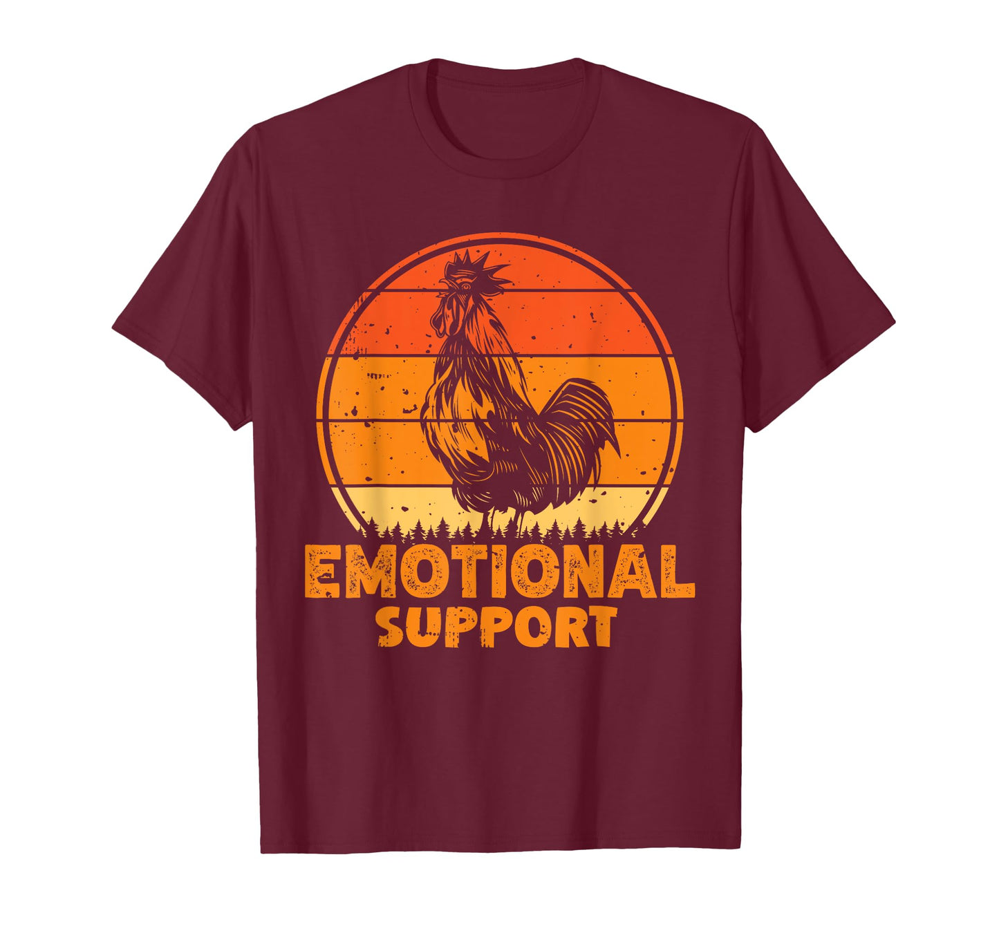 Chicken Emotional Support Cock T-Shirt