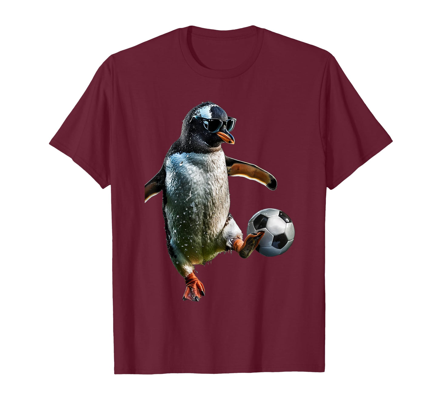 Penguin Soccer Football T-Shirt