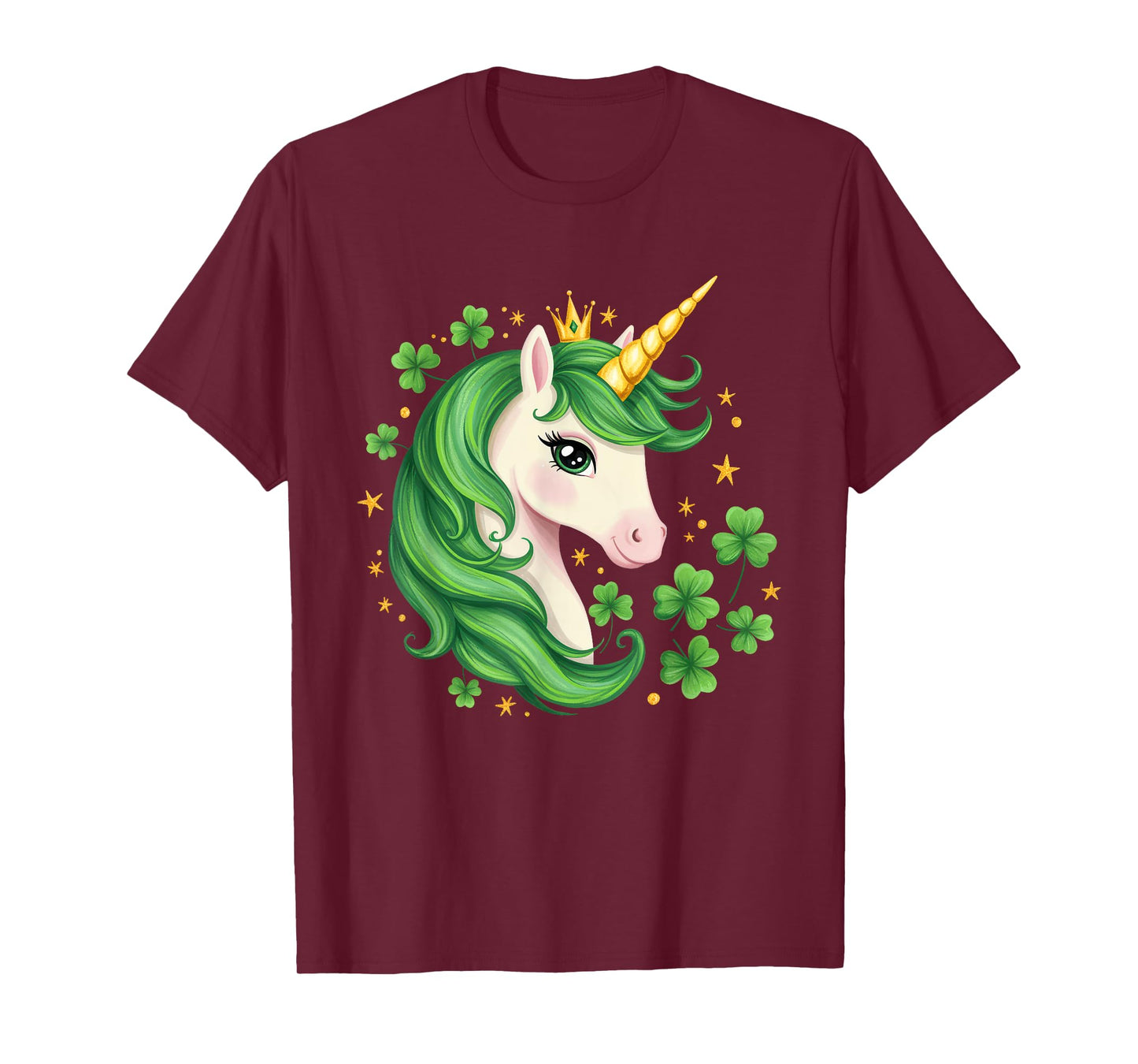 Cute Unicorn Lepricorn Toddler Girls St Patricks Day T-Shirt