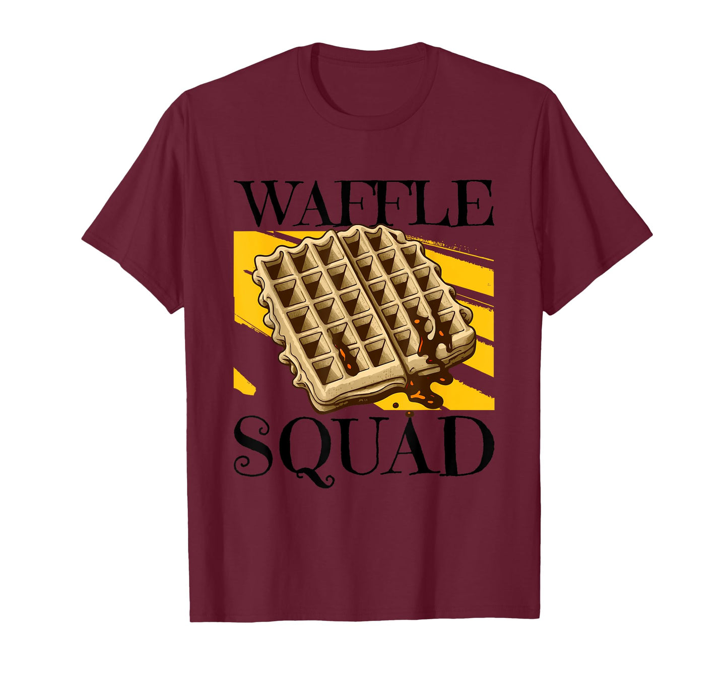 Waffle Squad Ironic Waffle Gourmet Hobby Chef T-Shirt