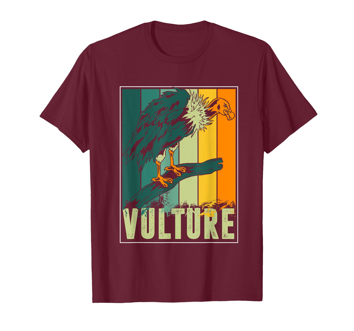 Carrion Vulture Scavenger Bird Retro Animal Vulture T-Shirt