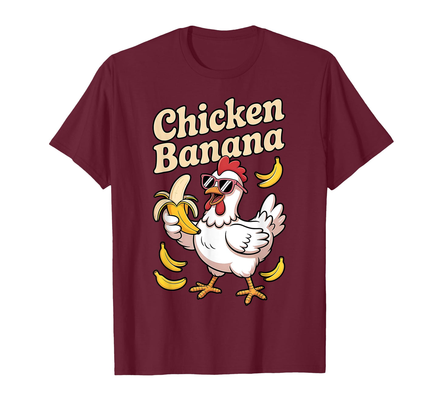 Chicken Banana Meme Trending Funny Chicken Banana T-Shirt