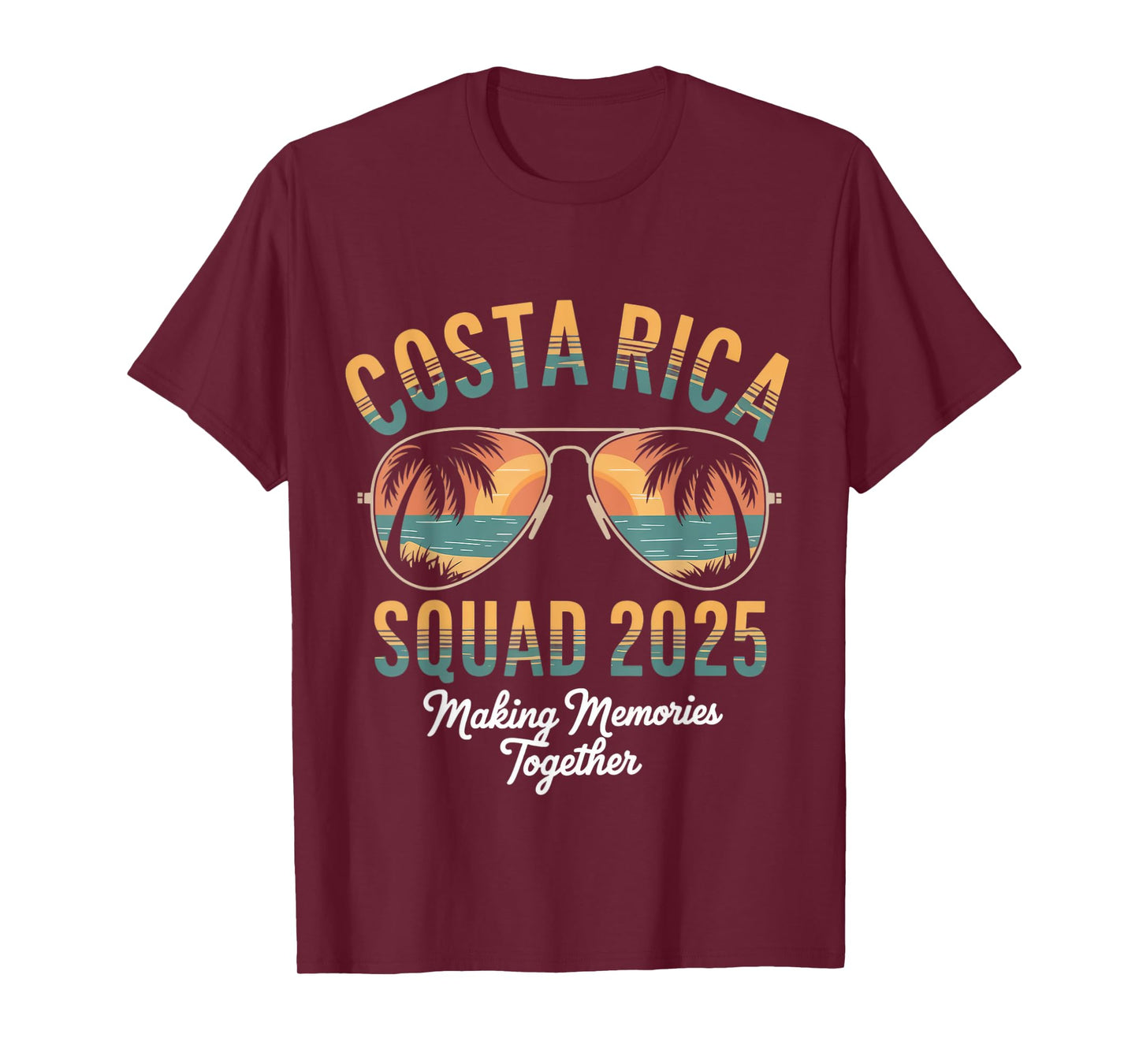 Costa Rica Squad 2025 Vacation Tropical Pura Vida Costa Rica T-Shirt