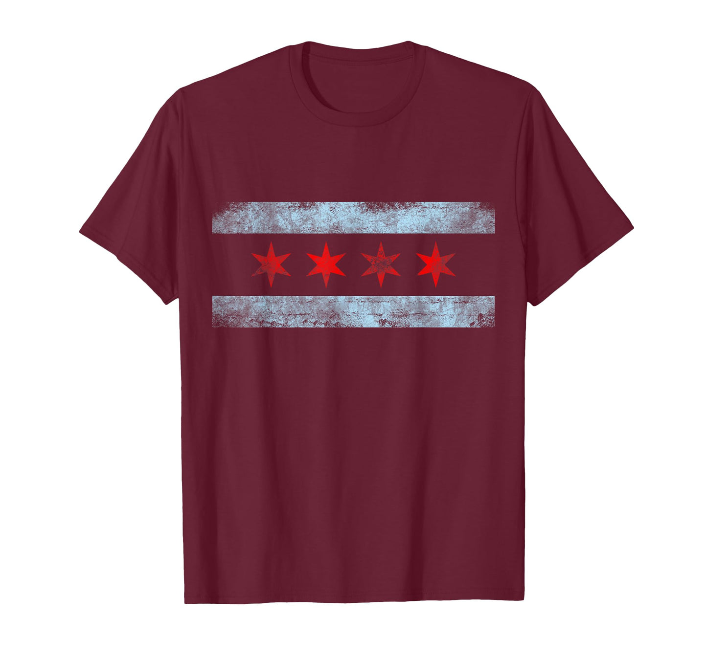 Chicago Flag Vintage T-Shirt T-Shirt