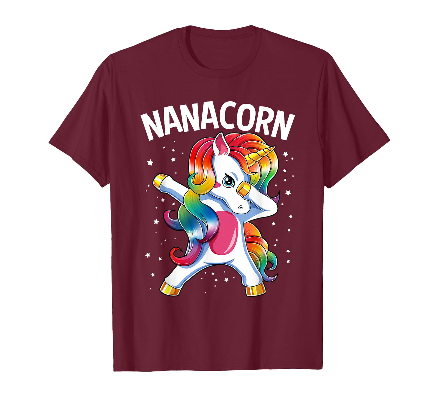 Nanacorn Dabbing Unicorn Nana Mother's Day T-Shirt