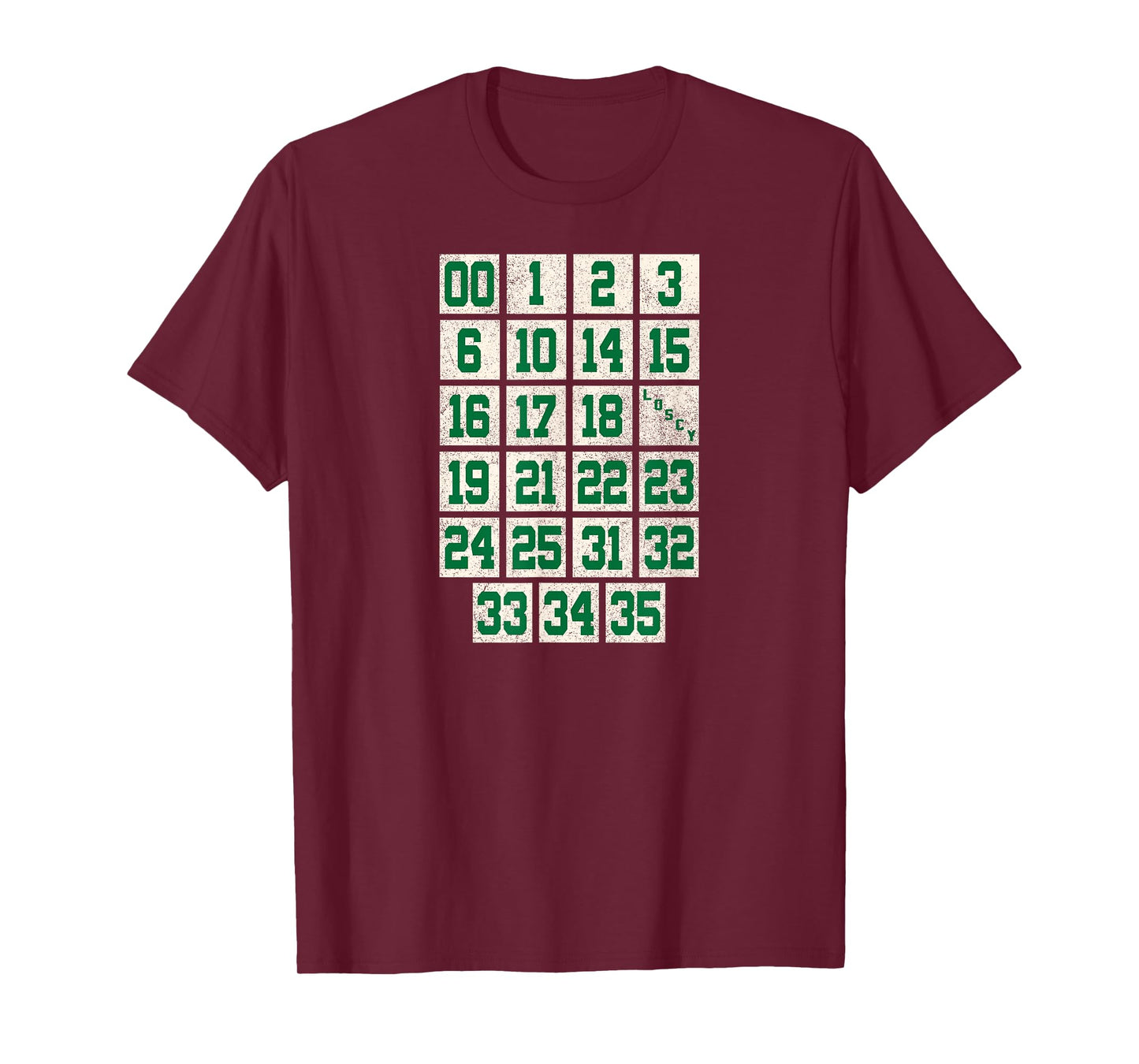 Boston Hoopers Retired Numbers Legends Banner Bird Mchale T-Shirt