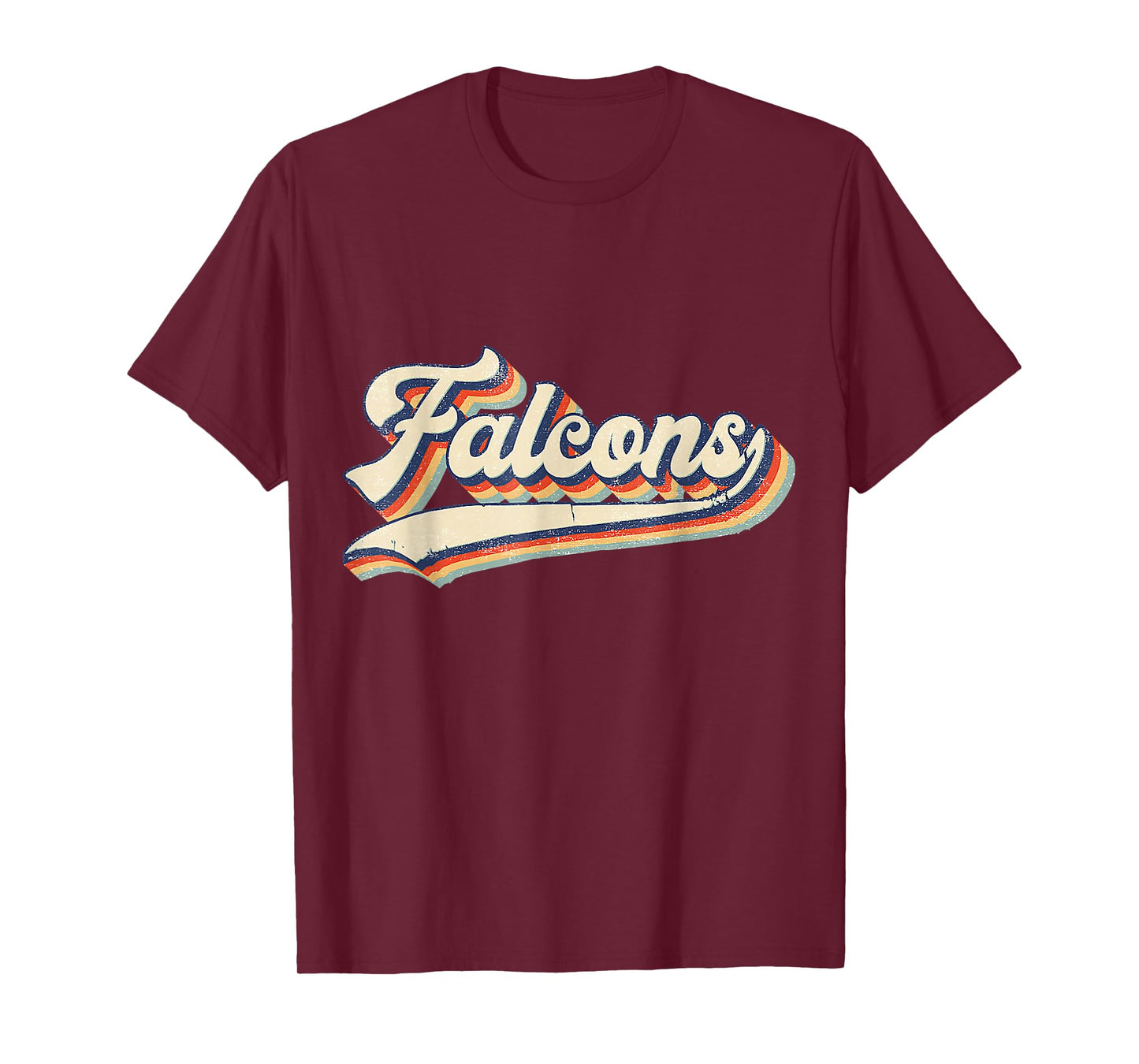 Falcons Sports Name Vintage Retro For Men Women Boy Girl T-Shirt