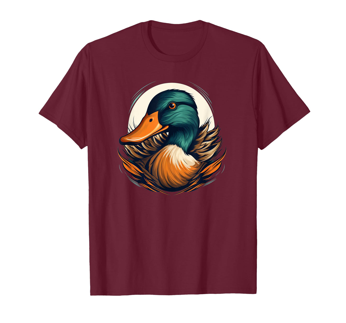 Cool Mallard Duck Face T-Shirt