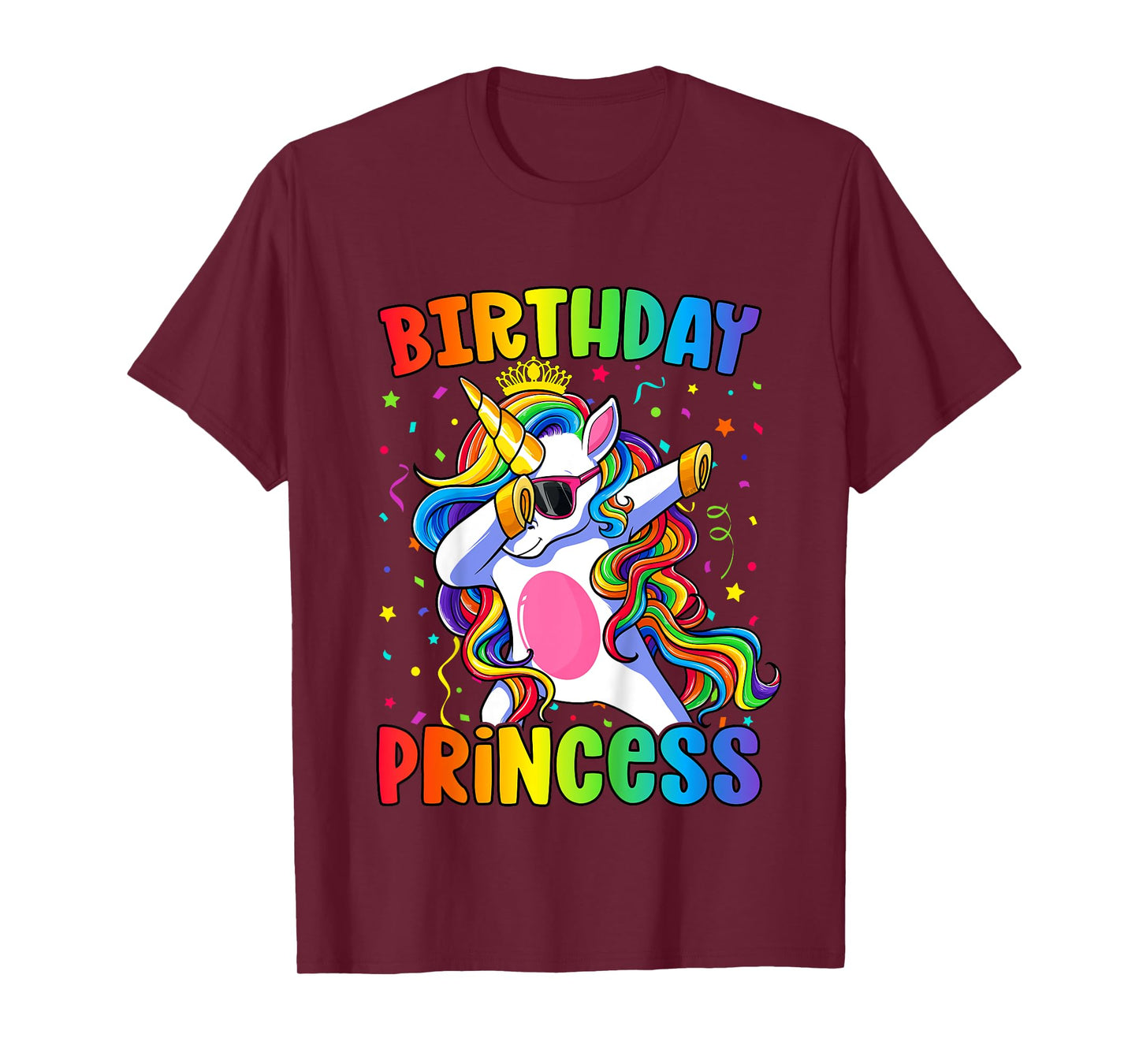 Birthday Princess Shirt Girl Unicorn Birthday T-Shirt