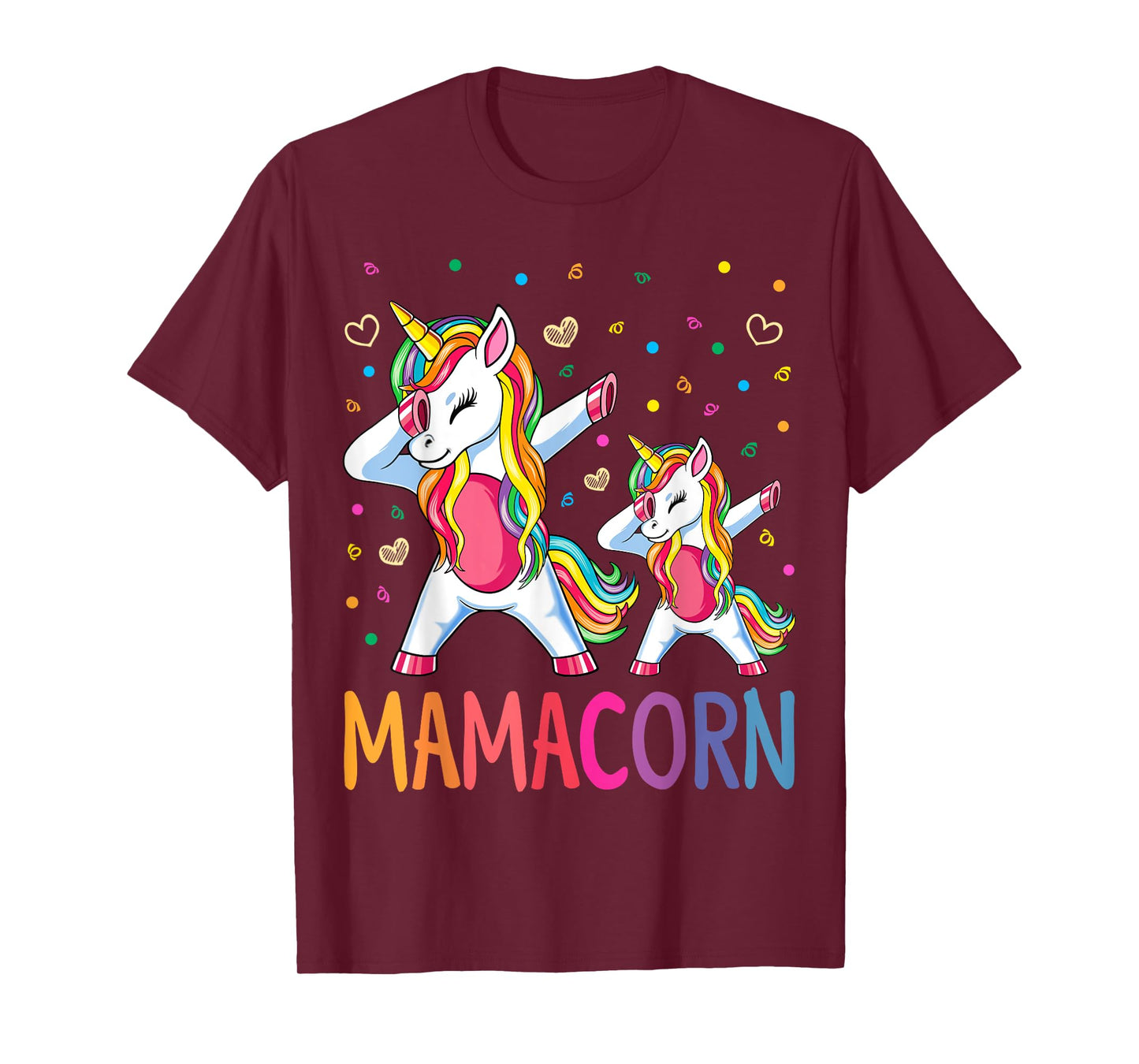 Funny Mamacorn Unicorn Costume Mom Mother's Day T-Shirt