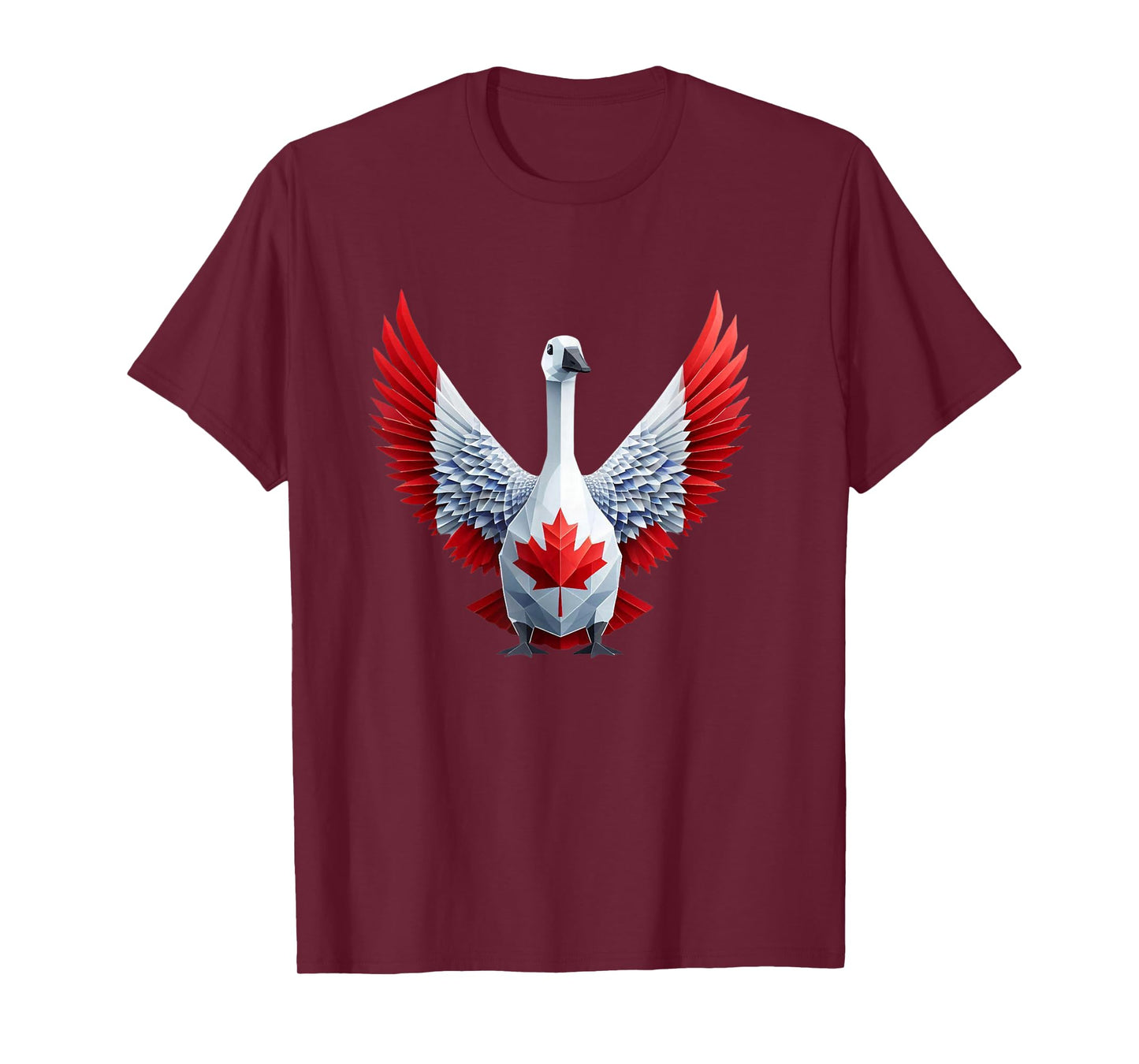 Canada Day Maple Leaf Canadian Goose Tee For Friends Family T-Shirt