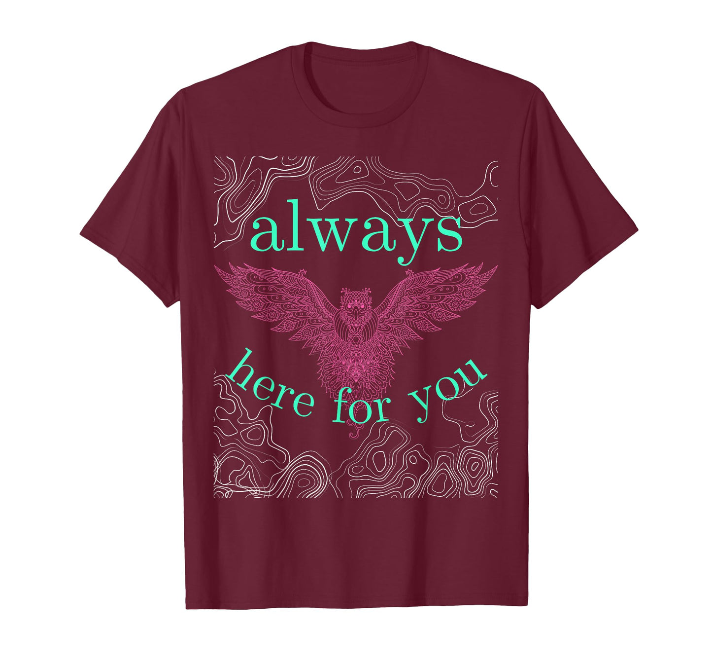 Owl Mandala Simply Sweet Barn Bird Attitude Southern Prep T-Shirt
