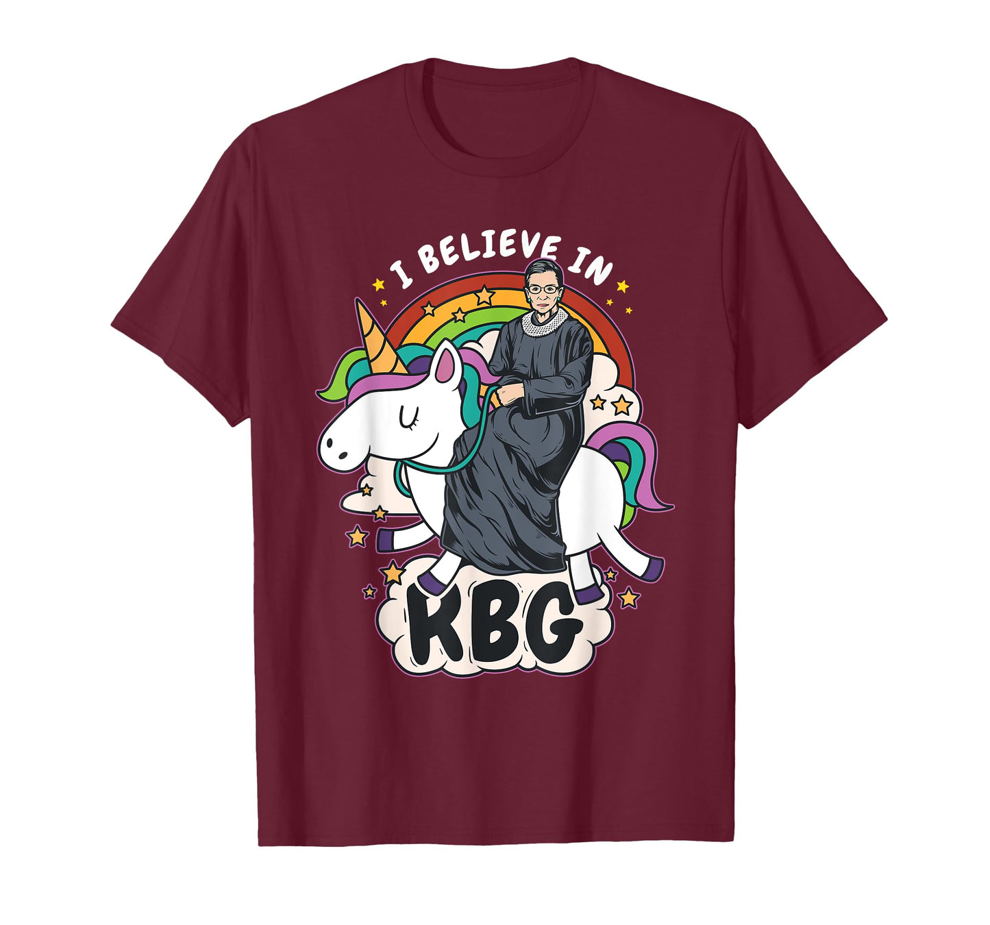 I Believe In RBG Unicorn Feminist T-Shirt T-Shirt