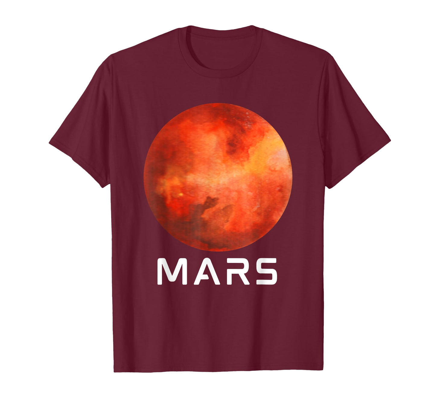 Solar System Planet Mars Outer Space T-Shirt