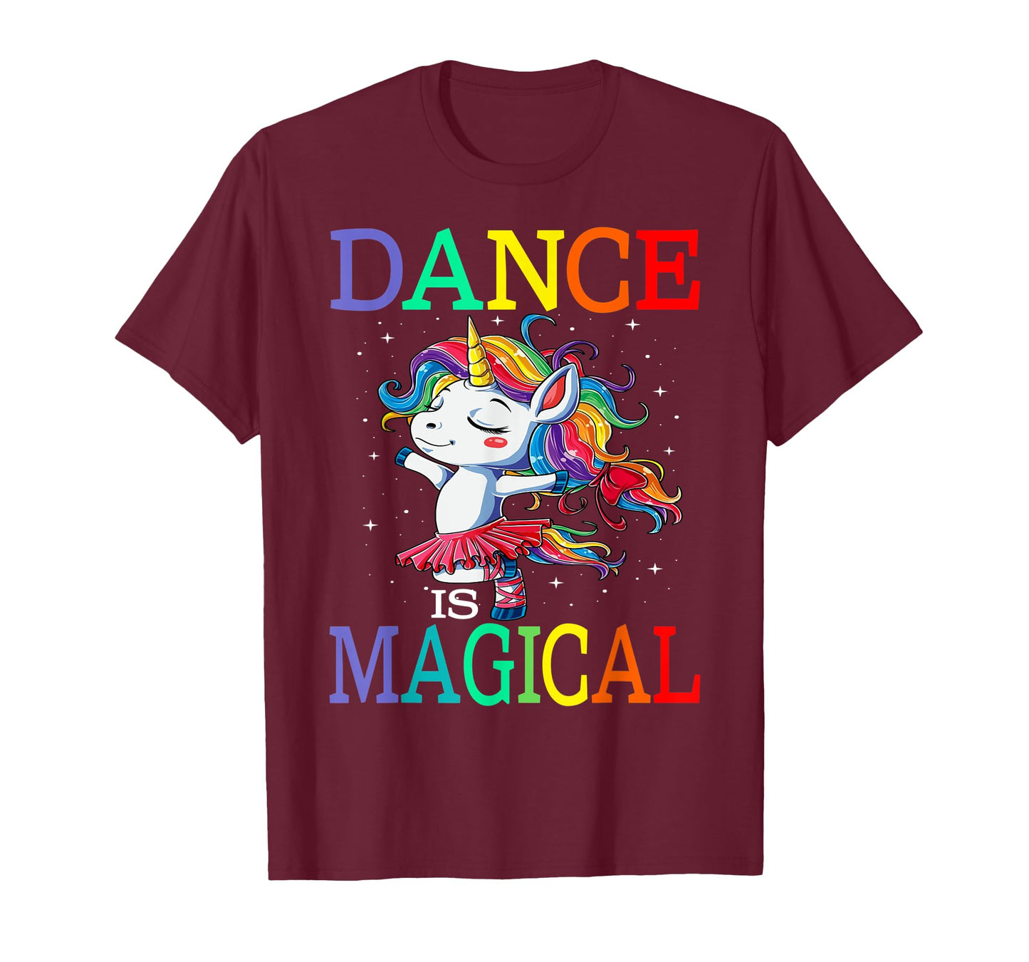 Dance Is Magical Unicorn Back To School T-Shirt