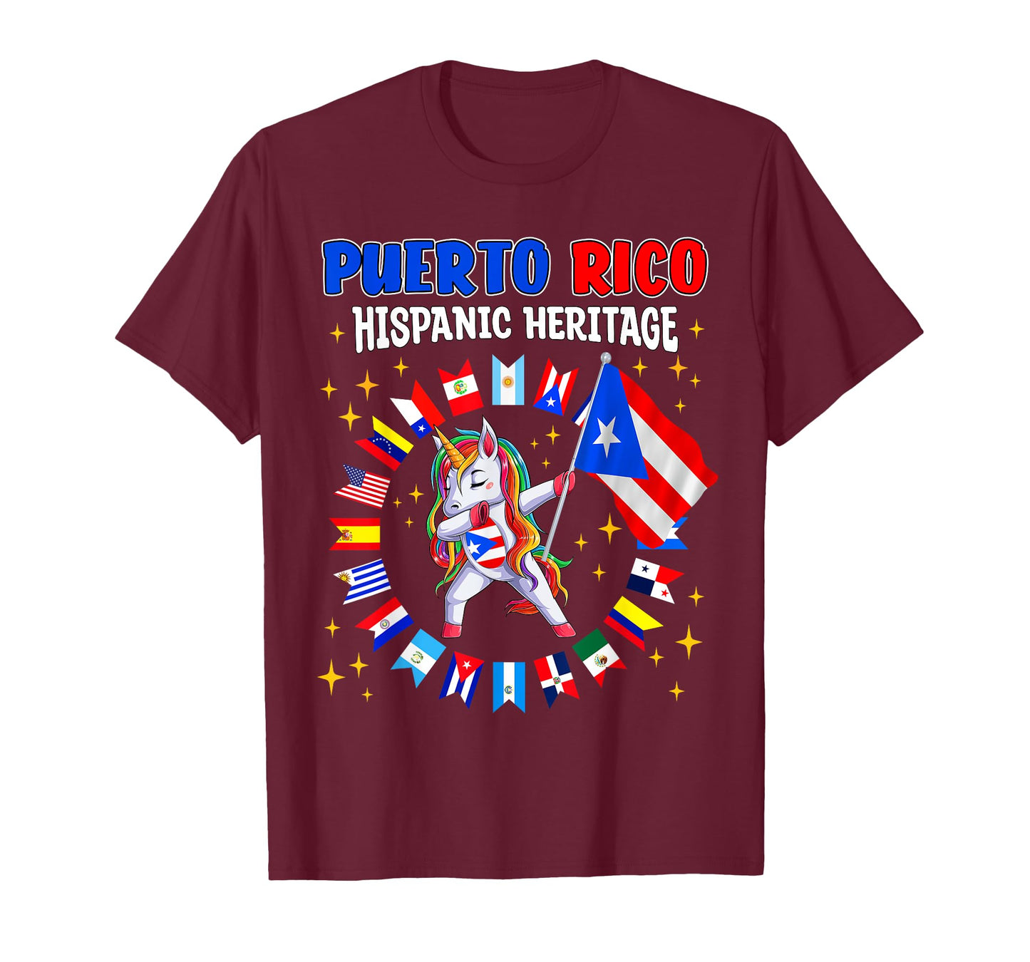 Hispanic Heritage Month Puerto Rico kids boys girls toddler T-Shirt
