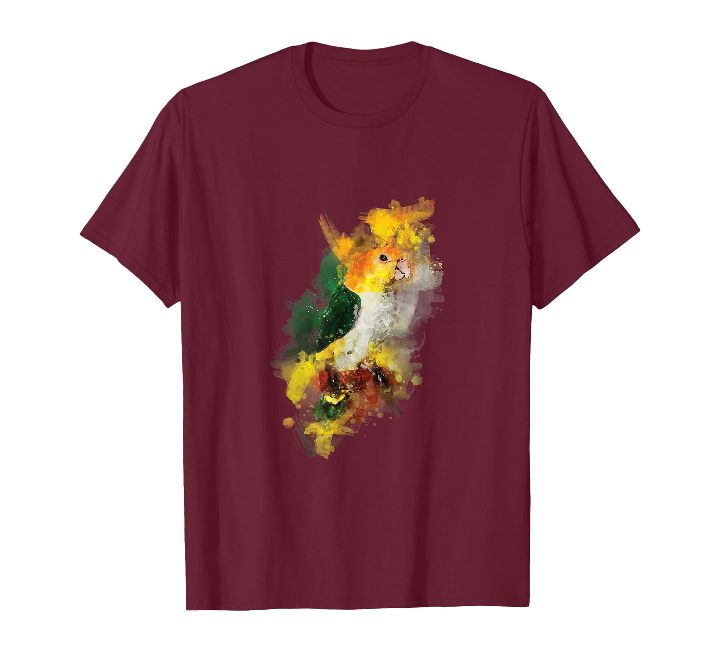 Watercolor Caique Parrot T-Shirt