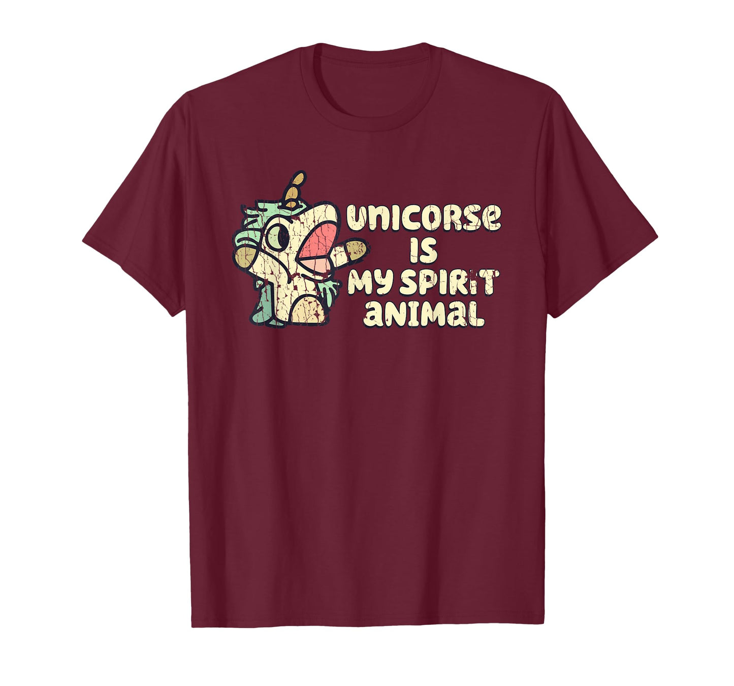 Unicorse Is My Spirit Animals Magic Horse T-Shirt