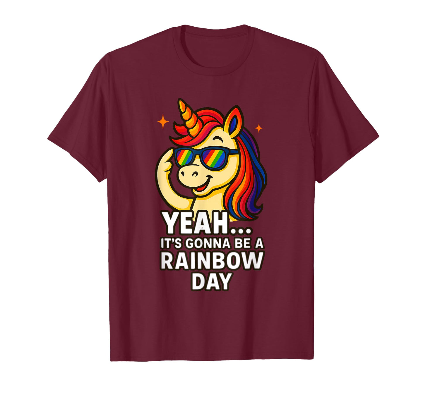 Unicorn Rainbow Day T-Shirt