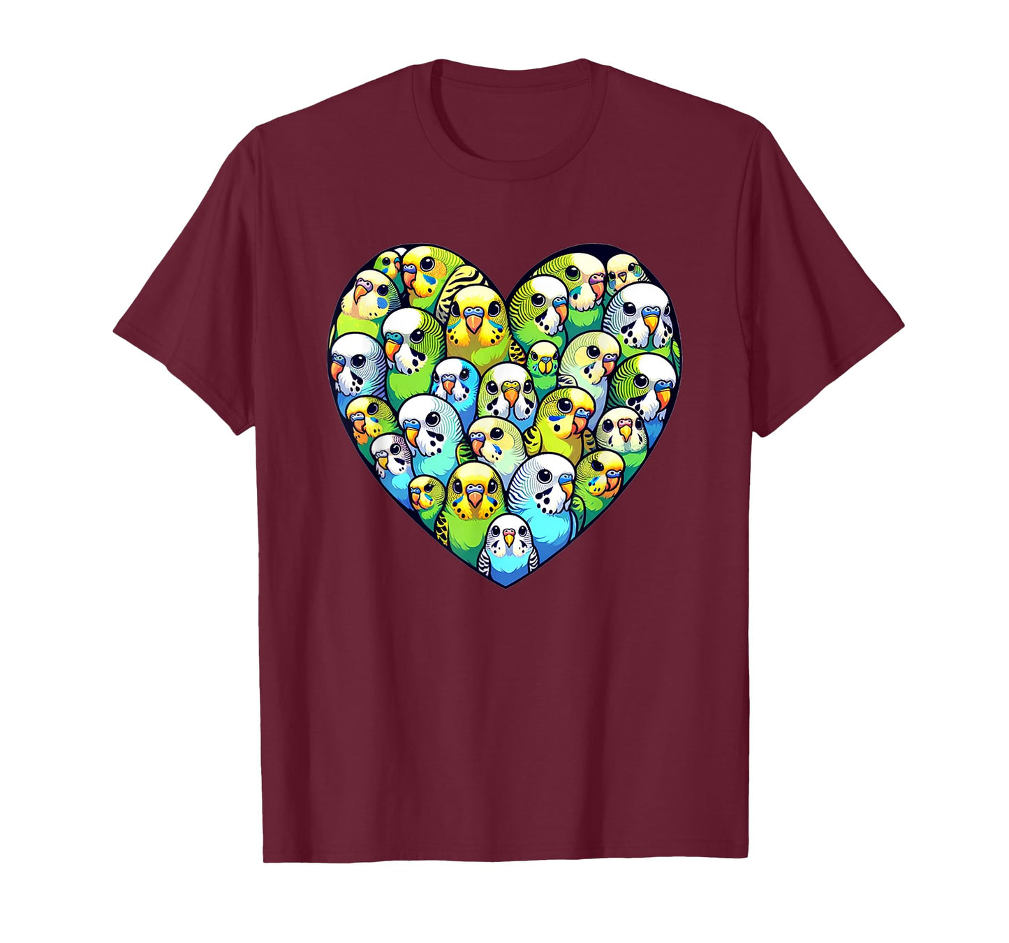 Lovely Shell Parakeet Budgerigar Lover T-Shirt