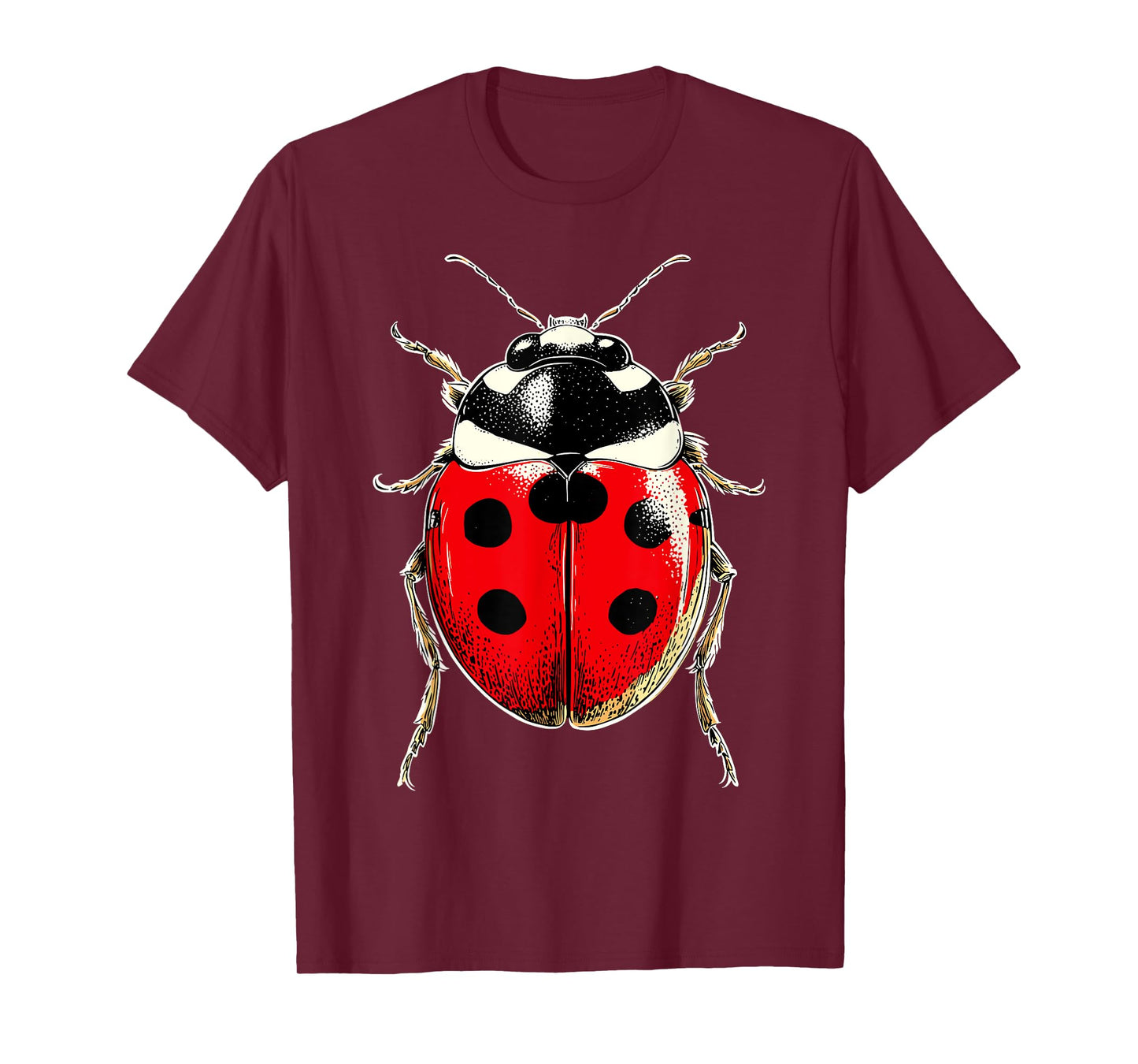 Ladybug Design Ladybird Lover Insects Cute Beetle Ladybugs T-Shirt