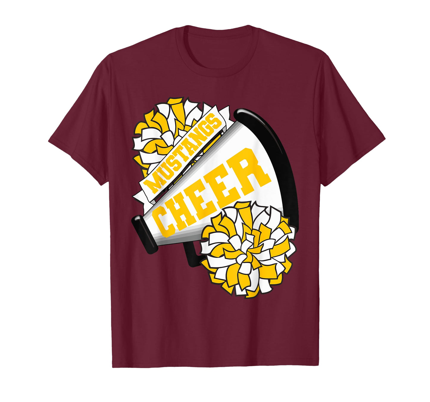 Mustangs Cheer Back To School Cheerleading Spirit GY T-Shirt