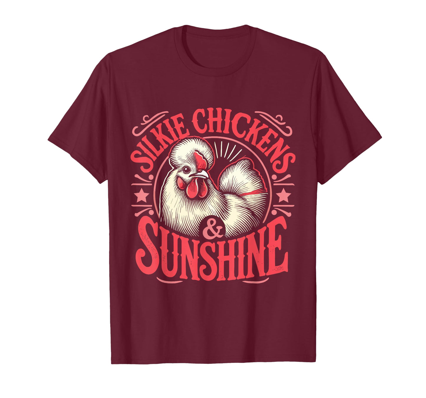 Silkie Chickens & Sunshine T-Shirt