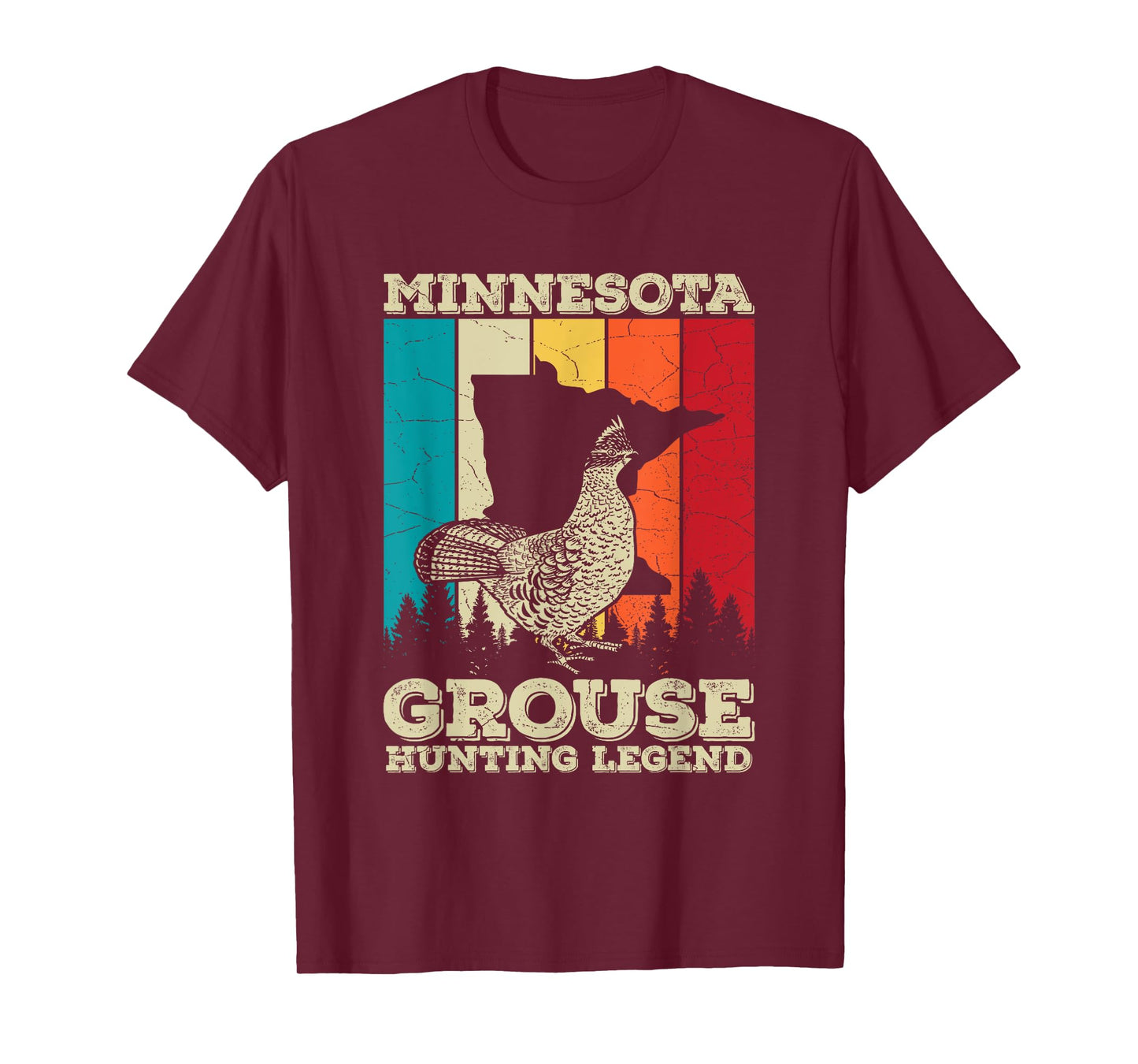 Minnesota Ruffed Grouse Quote for a Ruffed Grouse hunter T-Shirt
